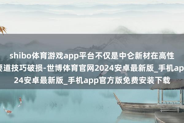 shibo体育游戏app平台不仅是中仑新材在高性能膜材鸿沟的又一次要道技巧破损-世博体育官网2024安卓最新版_手机app官方版免费安装下载